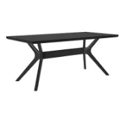 Cross Leg Rectangular Dining Table