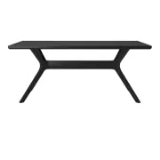 Cross Leg Rectangular Dining Table