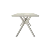 Cross Leg Rectangular Dining Table