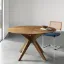 Solid Wood Base Dining Table