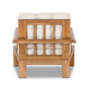 Wide-Leg Outdoor Chair