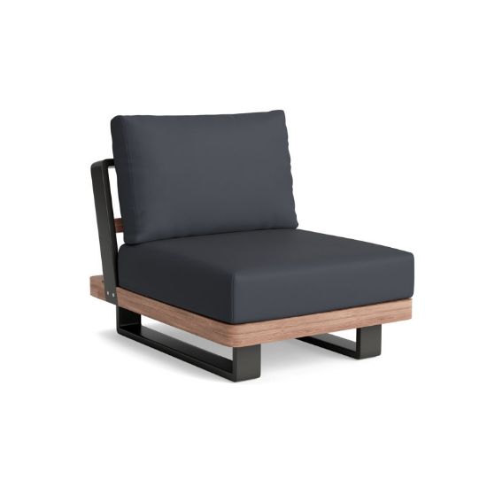 Armless  Outdoor Chair Aluminum Frame