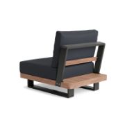 Armless  Outdoor Chair Aluminum Frame