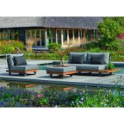 Armless  Outdoor Chair Aluminum Frame