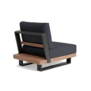 Armless  Outdoor Chair Aluminum Frame
