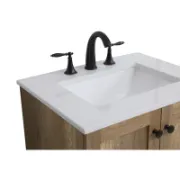 Single Bathroom Vanity with Engineered Marble Top
