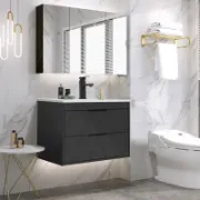 Single Bathroom Vanity with Ceramic Sink Top