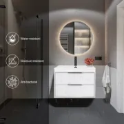Single Bathroom Vanity with Ceramic Sink Top