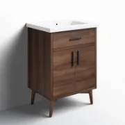 Single Bathroom Vanity with Ceramic Sink Top