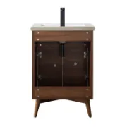 Single Bathroom Vanity with Ceramic Sink Top
