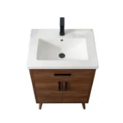 Single Bathroom Vanity with Ceramic Sink Top