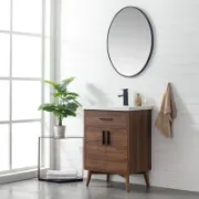 Single Bathroom Vanity with Ceramic Sink Top