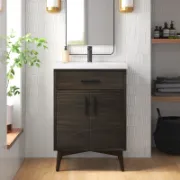 Single Bathroom Vanity with Ceramic Sink Top