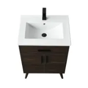 Single Bathroom Vanity with Ceramic Sink Top