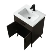 Single Bathroom Vanity with Ceramic Sink Top
