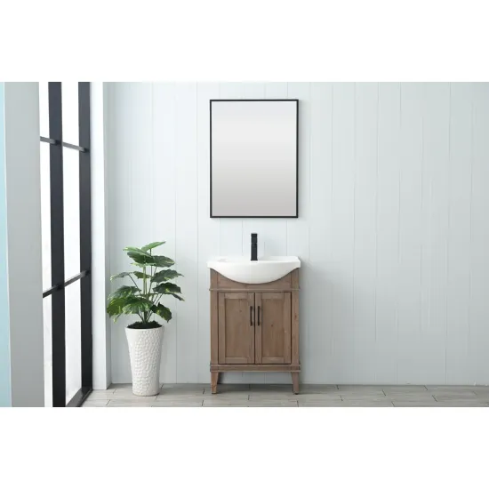 Single Bathroom Vanity with Ceramic Top