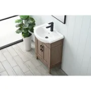 Single Bathroom Vanity with Ceramic Top