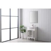 Single Bathroom Vanity with Ceramic Top