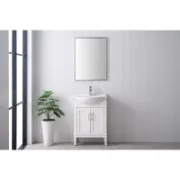 Single Bathroom Vanity with Ceramic Top