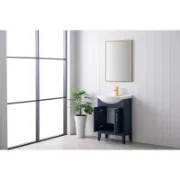 Single Bathroom Vanity with Ceramic Top
