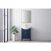 Single Bathroom Vanity with Ceramic Top