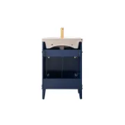Single Bathroom Vanity with Ceramic Top