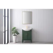 Single Bathroom Vanity with Ceramic Top