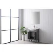 Single Bathroom Vanity with Ceramic Top