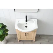 Single Bathroom Vanity with Ceramic Top