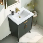 Single Bathroom Vanity with Ceramic Top