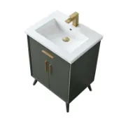 Single Bathroom Vanity with Ceramic Top
