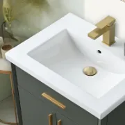 Single Bathroom Vanity with Ceramic Top
