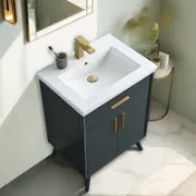 Single Bathroom Vanity with Ceramic Top