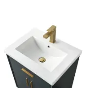 Single Bathroom Vanity with Ceramic Top