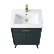Single Bathroom Vanity with Ceramic Top
