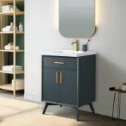 Single Bathroom Vanity with Ceramic Top