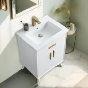 Single Bathroom Vanity with Ceramic Top