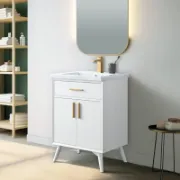 Single Bathroom Vanity with Ceramic Top