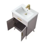 Single Bathroom Vanity with Ceramic Top