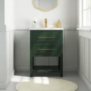Single Bathroom Vanity with Ceramic Top