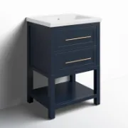 Single Bathroom Vanity with Ceramic Top