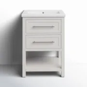 Single Bathroom Vanity with Ceramic Top