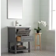 Single Bathroom Vanity with Ceramic Top