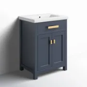 Single Bathroom Vanity with Ceramic Top