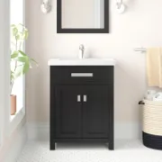 Single Bathroom Vanity with Ceramic Top