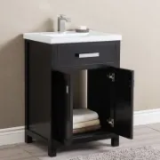Single Bathroom Vanity with Ceramic Top