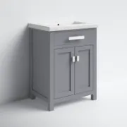 Single Bathroom Vanity with Ceramic Top