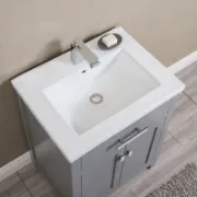 Single Bathroom Vanity with Ceramic Top