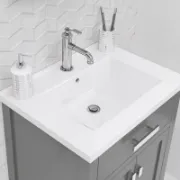 Single Bathroom Vanity with Ceramic Top