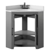 Single Bathroom Vanity with Ceramic Top